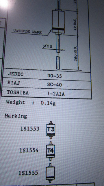 Lot De 50 Diodes De Commutation 1S1555 - Neuves En Emballage D'origine - Générique