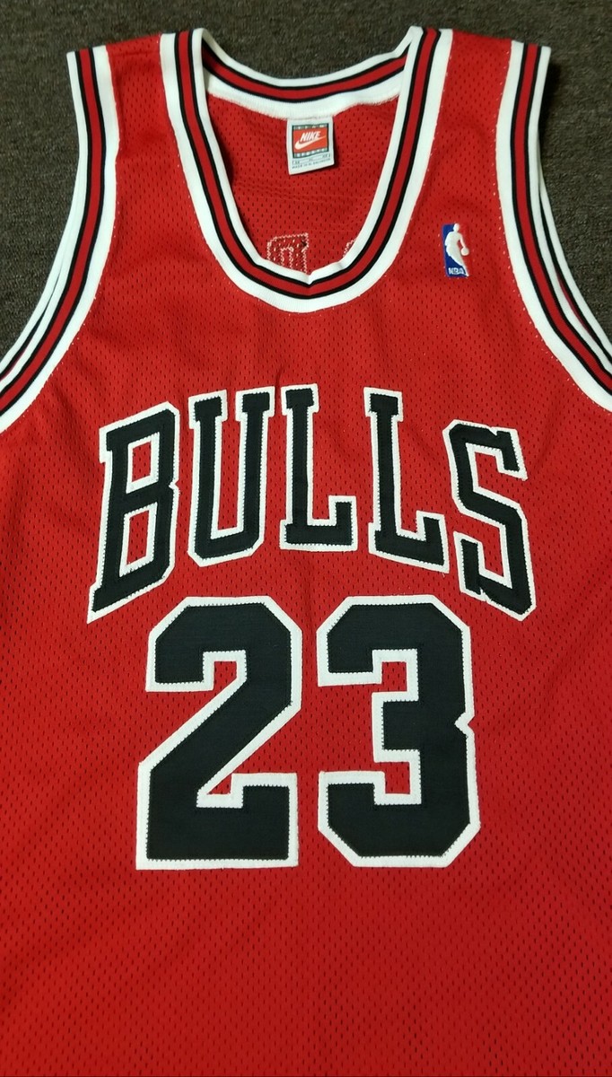 1998 Nike Michael Jordan ユニフォーム Nike Michael Jordan #23 Chicago Bulls 1998 NBA Finals Red