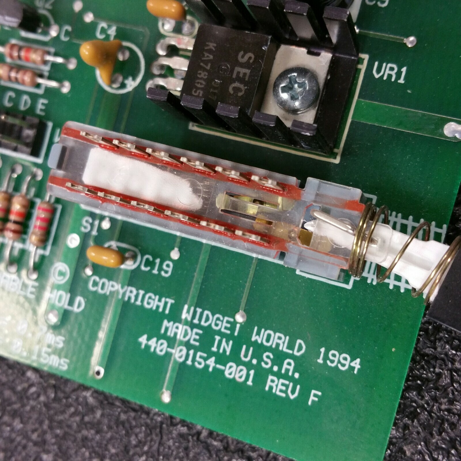 PARTS BOARD for Black Box Model IC109AR2 OptoIsolator/Converter 232