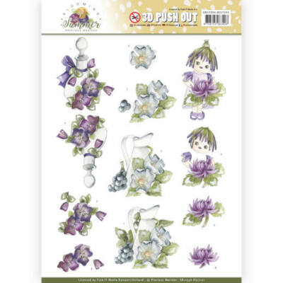 EDLE MARIEKE 3D DECOUPAGE - SOMMERSZENE FÜR KARTEN & BASTELN