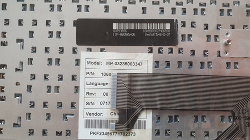 Fujitsu Siemens Amilo Xi1526 Xi1546 Xi1547 1554 Notebook Tastatur MP03236003347 - Photo 4/4