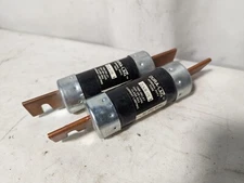 Lot of 2 Dura-Lag DLN-R-175 general duty fuses, 175A, 250V or less, class RK5