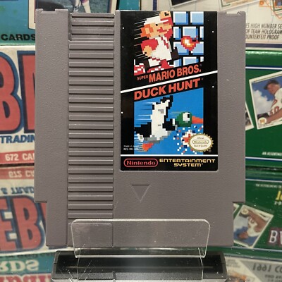 Nintendo NES Super Mario Bros Dunk Hunt Video Game Used