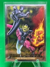 2024 Skybox Marvel Masterpieces 92 Platinum #84 Super-Skrull Base Card