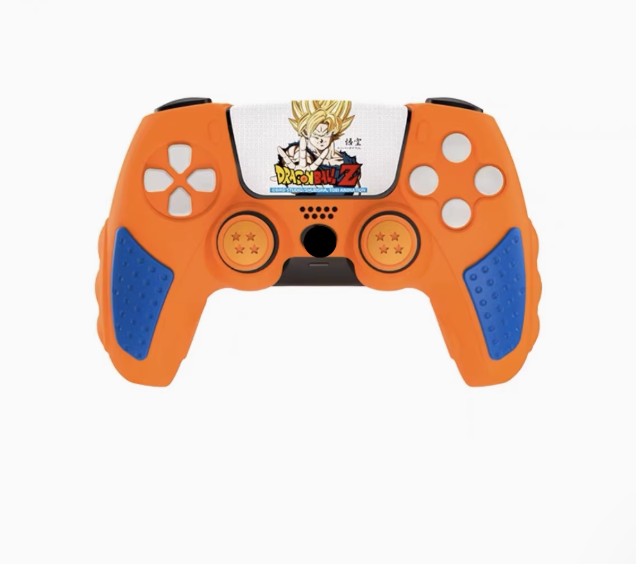 Dragon ball Z DBZ Goku PS5 Controller Cover PS5 Thumb Grip Rubber Silicone