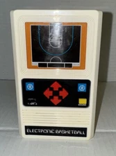 Mattel Basic Fun Electronic Basketball Handheld Game - RePro - Tested Works 