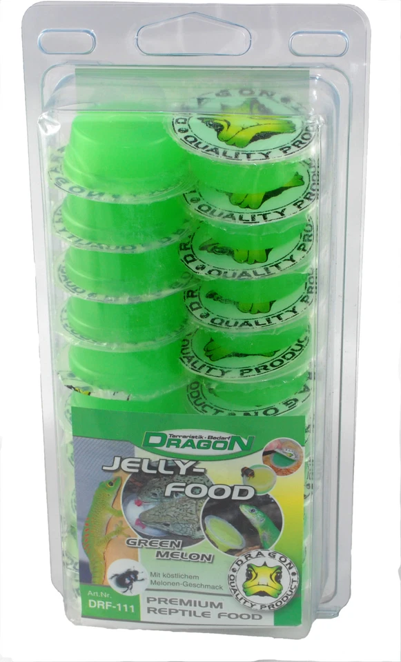 Dragon Jelly Food Fruchtnektar - Sorte: GREEN MELON - Menge: 20 Stück