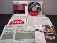 Casio Digital Camera Software CD Disc Windows W/ EX-S5 Guide, EXILIM Manual Docs