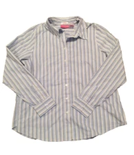 Liz Lange Maternity Striped Top/Blouse/Shirt - Size Large