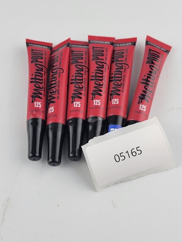 6 PACK COVERGIRL MELTING POUT GEL LIQUID LIPSTICK 125 GELL YES - Picture 5 of 5