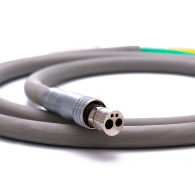 1x Dental Silicone Hose/Tubing for High/Low Speed Handpiece 4Hole Handpiece Tube