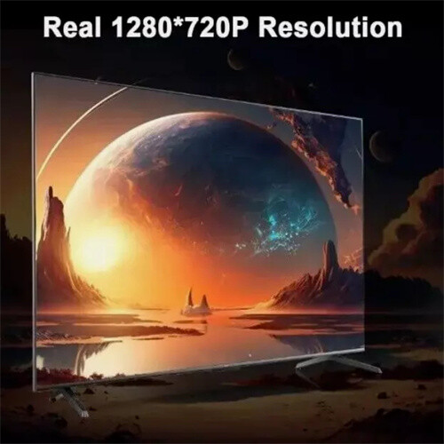 4K 5G Projector Smart HD LED WiFi Bluetooth HDMI USB Android Office Home Theater - Picture 9 of 15