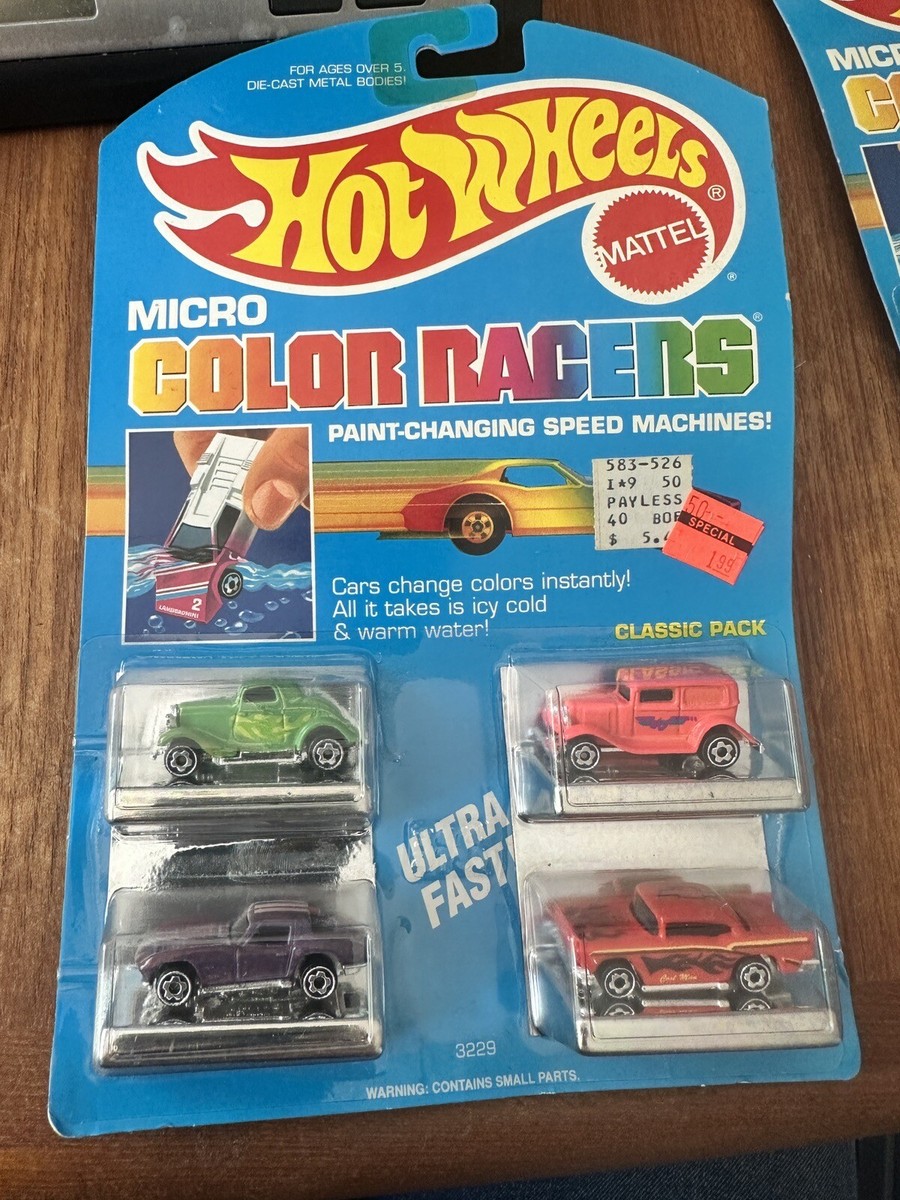 【激レア】Hotwheels Color Racers Hot Wheels Color Racers (1988) : r/nostalgia