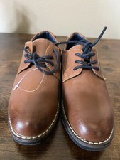 Hawkwell Kids Boys Dress Shoe Size 12 Medium Brown