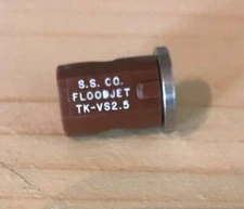 (5) TeeJet Stainless Steel TK-VS2.5 FloodJet Spray Tips