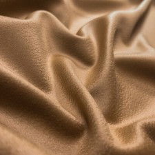 Wollstoff mit Kaschmir Cashmere Mantel Beige Braun Winterstoff Weich Isolierend