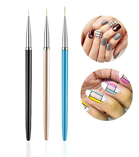 5PCS Dotting Pens with 3 PCS Nail Painting Brushes, Nail Art Design Tools - Picture 5 of 6