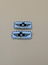 Tribal Beaded Hair Clips