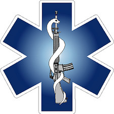 Tactical Medic Reflective Vinyl Decal Sticker Swat SOL Paramedic EMT EMS Rescue