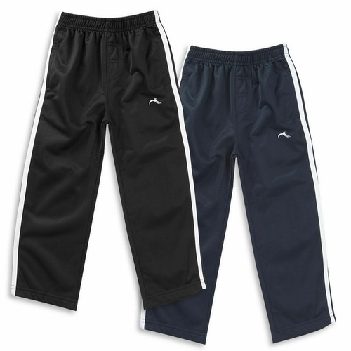 Pantalones de pista para niños parte inferior azul marino o negro edades 2-3 hasta 13 años - Imagen 7 de 7