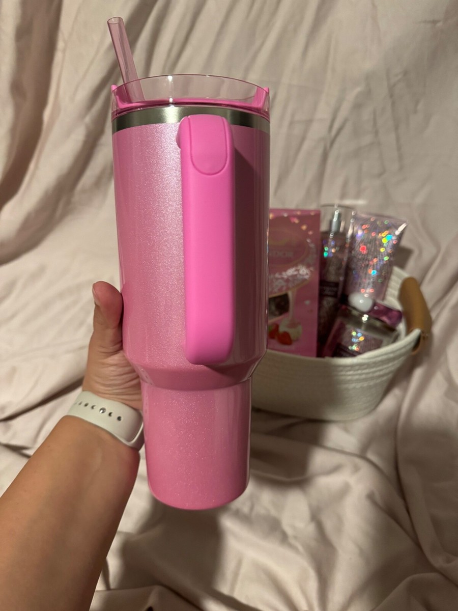 Stanley x Starbucks 40oz Tumbler In Hand - Winter Pink