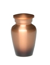 At Peace Memorials Classic Alloy Cremation Urn - Ombre SandSunset- Keepsake 3 CI
