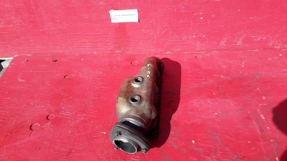 Cabezal colector de escape izquierdo audi a8 quattro 2004-2008 fabricante de equipos originales Foto 4 de 4