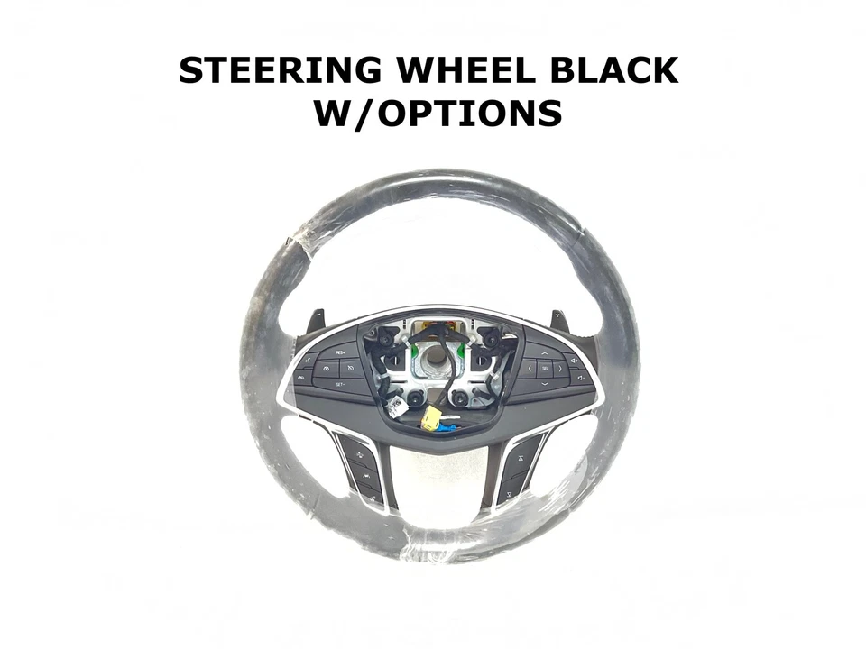 2016 2017 2018 Cadillac CT6 steering wheels W/OPTION BLACK 84204461 - Image 2 of 4