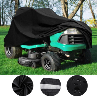 72'' Outdoor Lawn Mower Tractor Cover Heavy Duty Waterproof UV Protection Coating