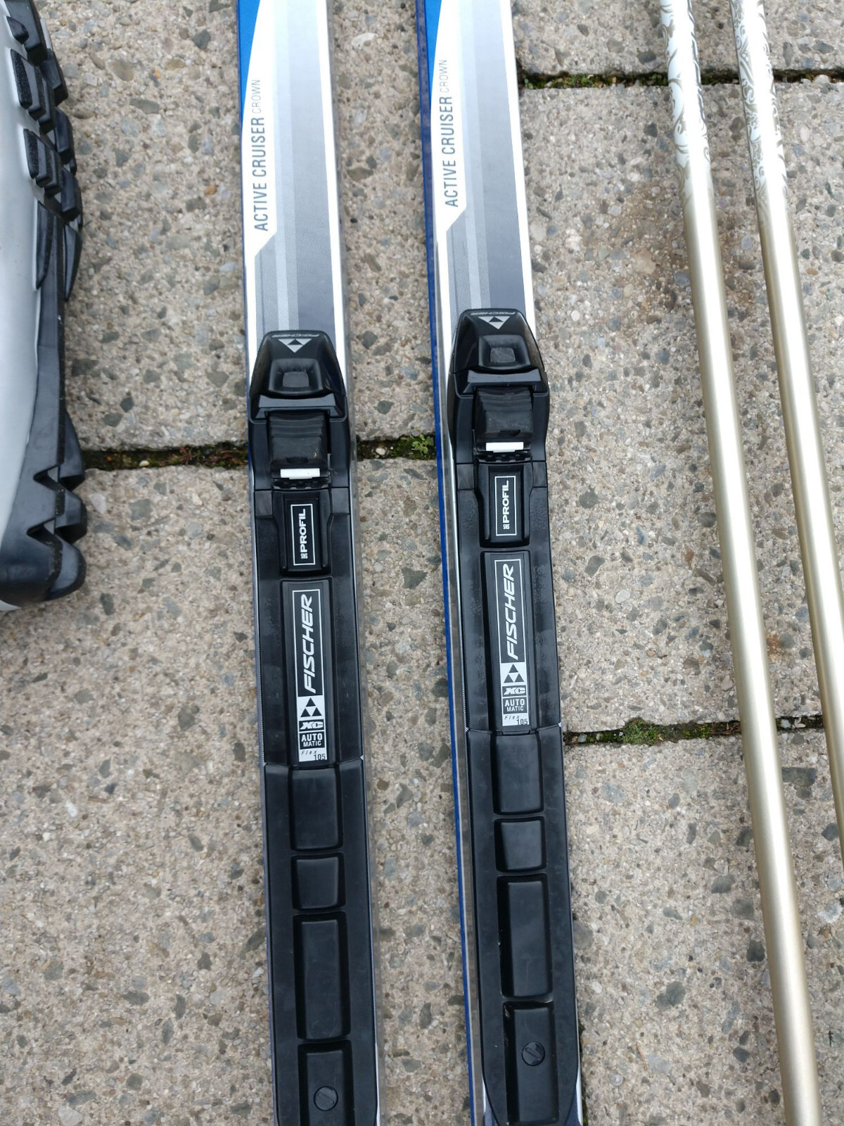 Set sci di fondo Fischer 184 cm Salomon 43 SNS profilo sci di fondo 145 cm 180 190 XL