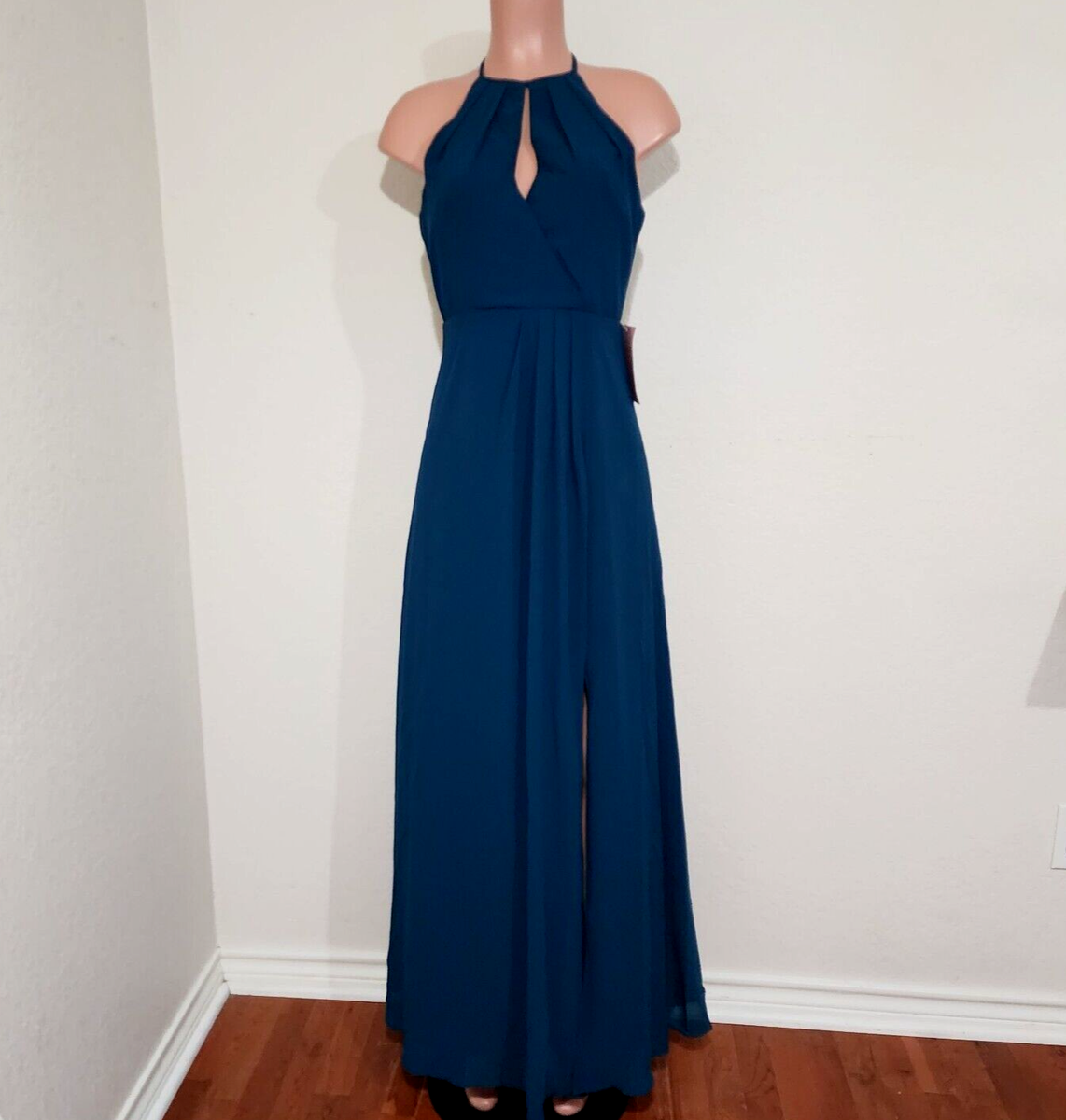 BHLDN Anthropologie Marco Maxi Dress NWT Small/Medium* Caspian Sea