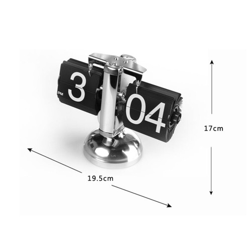 Flipping Out Clock Time Display Clock Retro Automatic Date Time Display Clock - Picture 12 of 12