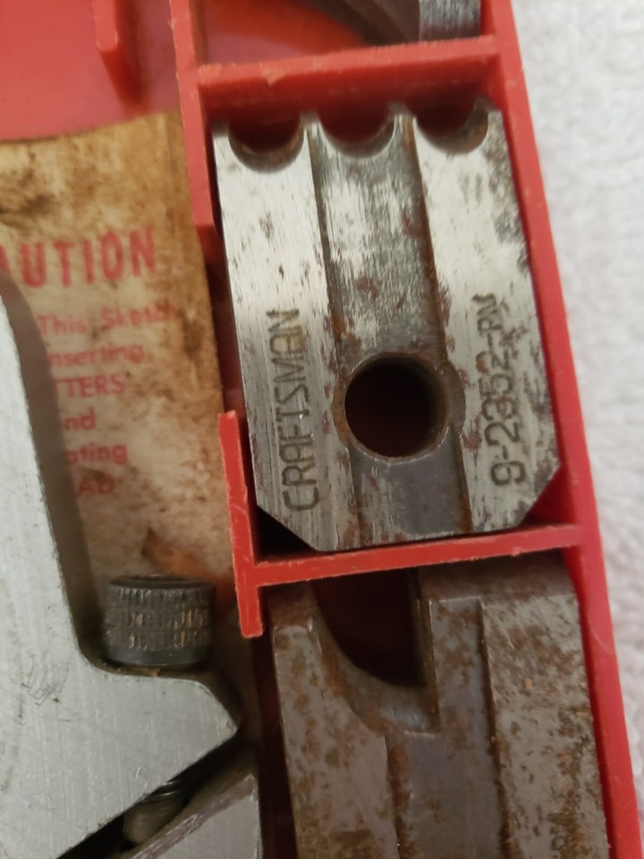 Vintage Craftsman Bench Table Saw Molding Cutter eBay