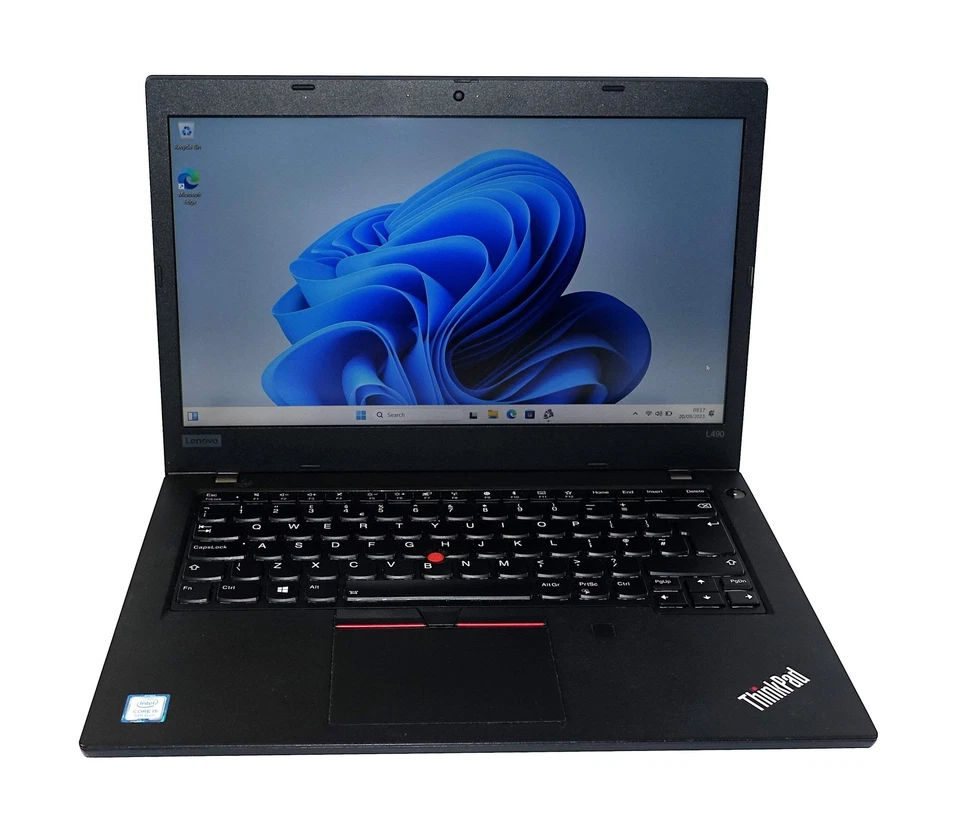 Lenovo ThinkPad L490 Laptop, 14" Core i5 8th Gen, 8GB RAM, 256GB SSD, Windows 11 - Image 2 of 4