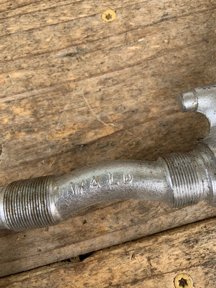 Nuevo Stock Antiguo WALD Bielas de Una Pieza - Brazos de 4 1/2” - Resistente - Bicicletas Musculares BMX Foto 2 de 4
