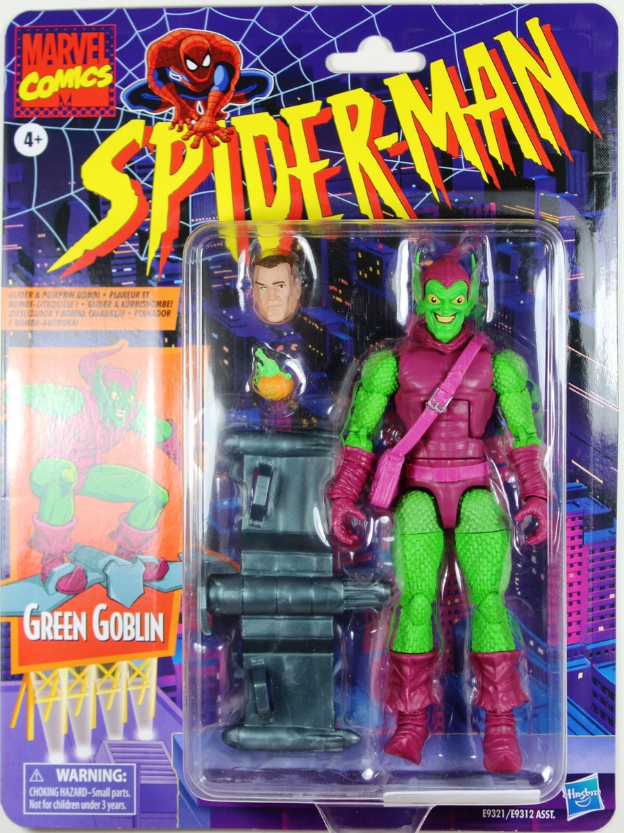 Marvel Legends Vintage Series ~ GREEN GOBLIN FIGURE ~ Hasbro