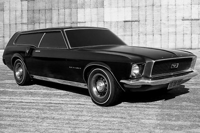 1966 Ford Mustang Kombi Oldtimer Concept Car Bild Foto 4x6