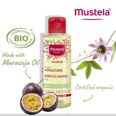 mustela stretch marks prevention oil 105ml