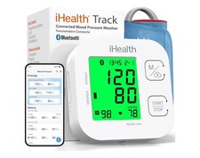 iHealth Track Smart Upper Arm Blood Pressure Monitor with Wide-Range Cuff