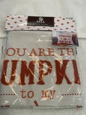 You Are the Pumpkin To My Spice Fall Hobby Lobby Pillow Cover 18x18 NEW NIP