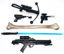 Hasbro Kenner STAR WARS 1:6 Scale Weapons Lot for 12" Action Figures Blasters ++