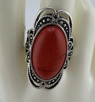 Paparazzi ~ Desert Flavor ~ Red ~ Adjustable Base Size 8 ~ 1.5 