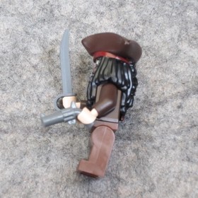 Lego Captain Jack Sparrow Minifigure 4195 Queen Anne 4193 4194