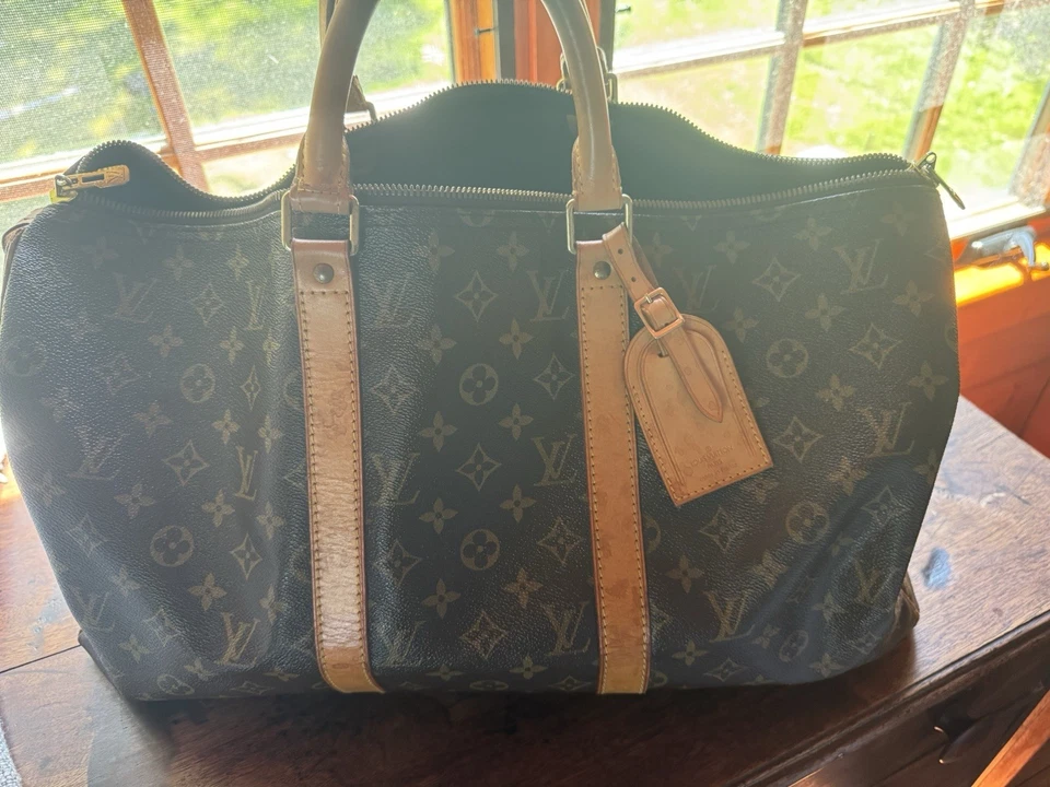 Bolso Louis Vuitton Monograma Keepall 50 ¡Auténtico! Foto 2 de 4