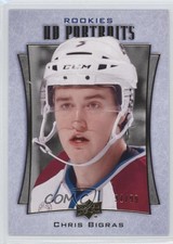 2016-17 Upper Deck UD Portraits Rookie Gold Foil /99 Chris Bigras #P-108 br8