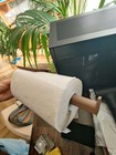 Freestanding Kitchen Roll Holder Stand – Modern Paper Towel Organizer Rack