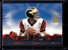 2000 Pacific Crown Royale Tom Brady Royalty RC #2 Wolverines Rookie
