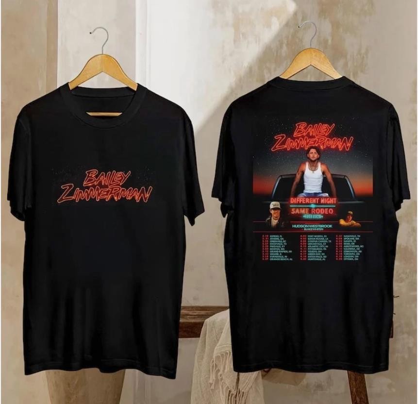 Bailey Zimmerman Tour 2026 Shirt | eBay
