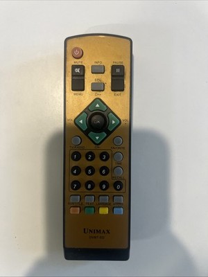 Unimax DVB-T SD Set Top Box Remote Control   Free Shipping