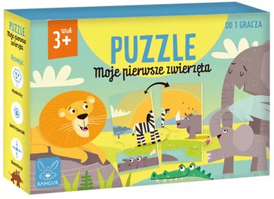 5905723440506 Puzzle 12 elementów. Moje pierwsze puzzle, zwierzęta Kangur